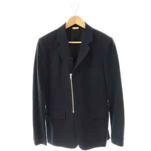 ジップアップ テーラードジャケット S 紺 AD2016 DS-J042