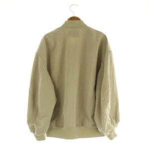 allureville 24SS ナイロンツイルMA-1 ブルゾン ジャケット ジップアップ 2 ベージュ /MY OS