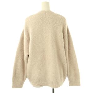 SNIDEL HOME 24AW ワンポイントベア刺繍 ニット カーディガン ルームウェア F ベージュ /AT OS