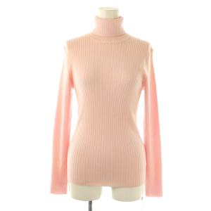 ベーシックタートルニット セーター 長袖 38 ピンク /AT OS