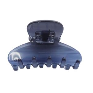 Alexandre De Paris ヘアクリップS ロゴ グラデーション 紺 ネイビー /SR