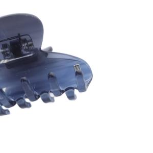 Alexandre De Paris ヘアクリップS ロゴ グラデーション 紺 ネイビー /SR