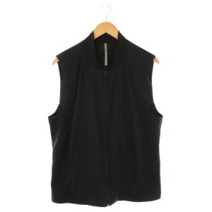17318 Quoin Vest ジップアップ L/G ブラック