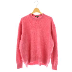 カシミヤクルーネックニット セーター プルオーバー 1 ピンク /CX OS