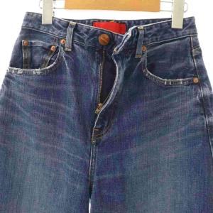 RED CARD Montana  ワイドデニムパンツ ジーンズ 23 青 122437 /CX OS