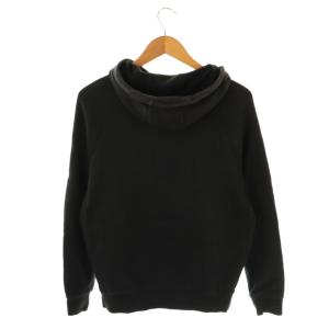 adidas Originals BIG TREFOIL HOODIE パーカー 裏起毛 プルオーバー S 黒 ブラック /AT OS