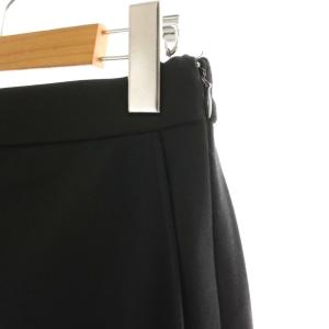 IENA 24AW ストレッチポンチタイトスカート ミモレ ロング 38 黒 ブラック /AT OS