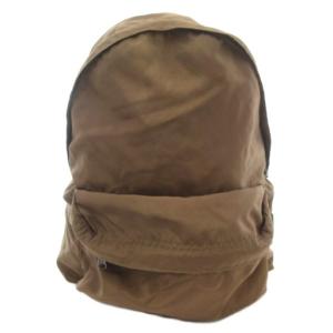 ナイロンデイパック リュックサック 茶 ブラウン /AE