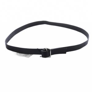 BLAMINK ナローベルト カーフレザー ブラック