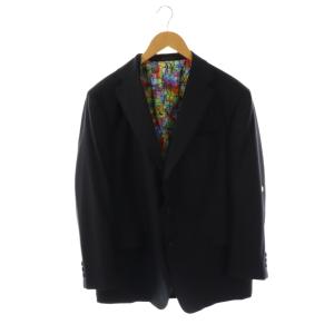 FILO ウール3Bジャケット テーラード ブレザー 黒 ブラック /AT OS