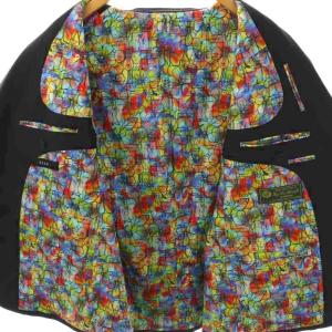 Loro Piana FILO ウール3Bジャケット テーラード ブレザー 黒 ブラック /AT OS