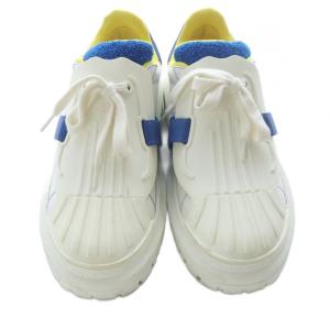 Christian Dior DIOR-ID スニーカー 39.5 ホワイト ブルー