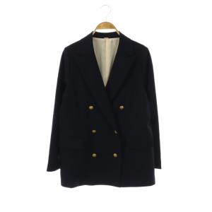 金釦ダブルブレザーオーバージャケット テーラードジャケット 0 ダークネイビー /DF OS
