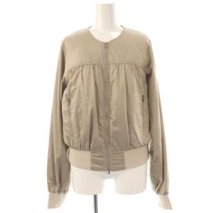 BULAGORA ダウンブルゾン ダウンジャケット ジップアップ 1 ベージュ /DF OS