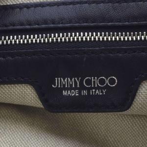 JIMMY CHOO SOFIA 2WAY スタースタッズ デニム トートバッグ