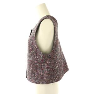 TOMORROWLAND collection 24SS スパンコールファンシー 2wayペプラムジレ 36 マルチカラー