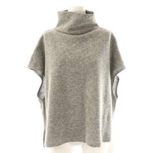 24AW ファインブークレー ミドルネックベスト プルオーバー F グレー /DF OS