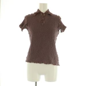 CAULIFLOWER カリフラワー半袖ポロシャツ パープル /MY OS SH