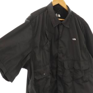 THE NORTH FACE Short Sleeve Solid Shirt 半袖 シャツ XXL ブラック NF0A885N /HK