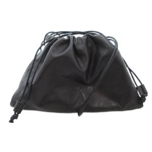 25SS les Tendre ショルダーバッグ 黒 ブラック 巾着 ドローストリング /AE