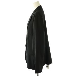 UNTITLED ウール混 ストレッチテーラードジャケット ブレザー 50 黒 ブラック /AT OS