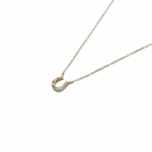 ホースビット ネックレス ペンダント K10 イエローゴールド /SR