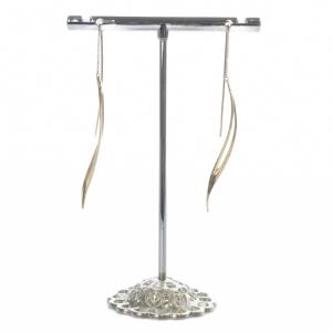 WAVE PIERCED EARRINGS ピアス K10 イエローゴールド