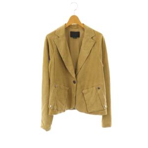 ラムスエードテーラードジャケット ブレザー シープスキン 0 ベージュ /AT OS