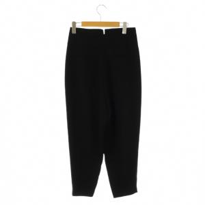 CYCLAS ベルテッドタックワイドパンツ 36 黒 ブラック /NR OS