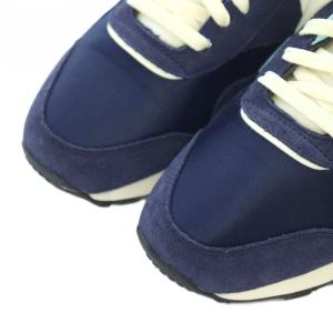 Reebok CLASSIC NYLON クラシックナイロン スニーカー シューズ 28.5cm ネイビー 水色 28.5cm