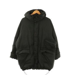 ロングダウンコート F ブラック