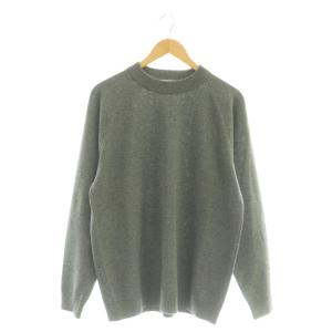 和紙ウールクルーネックセーター ニット プルオーバー 04 グレー /CX OS AD
