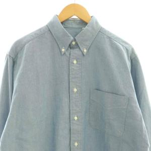 KAPTAIN SUNSHINE BD L/Sシャツ ボタンダウン 38 青 /CX OS AD