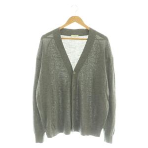和紙ウールニットカーディガン Vネック 04 グレー /CX OS AD