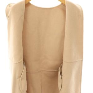 MACHATT リバーウールベスト F ベージュ /DO OS