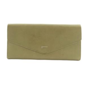 ピアチェーレ 長財布 二つ折り ギャルソン型小銭入れ グレージュ /MI OS