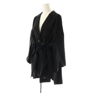 ENFOLD Comfortable Twill BACKギャザーJACKET ジャケット テーラード ロング 36