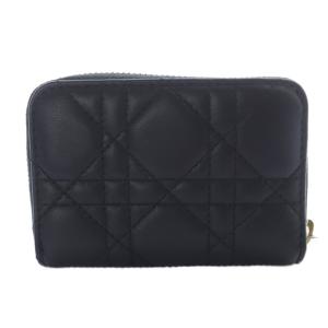 LADY DIOR VOYAGEUR コインカードケース ブラック