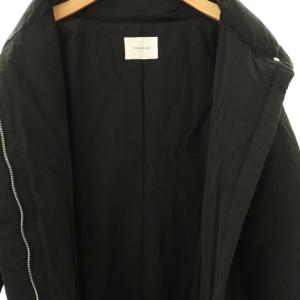 CASA FLINE ロングダウンコート F ブラック /ES OS SH