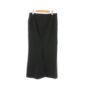 AP STUDIO アパルトモン 25SS フラップテールストレッチスカート タイトスカート 38 ブラック /ES OS