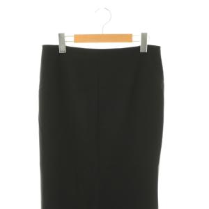 AP STUDIO アパルトモン 25SS フラップテールストレッチスカート タイトスカート 38 ブラック /ES OS