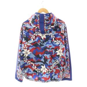 MONCLER HOTAY ジャケット 総柄 ジップアップ 1 ブルー I10911A00162