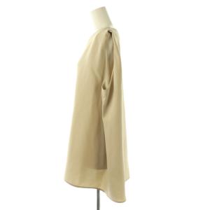 GALLARDAGALANTE 25SS ショルダータックノースリ カットソー 1 ベージュ /DF OS
