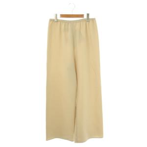 24SS ワイドドロストパンツ イージーパンツ 1 ベージュ /DF OS
