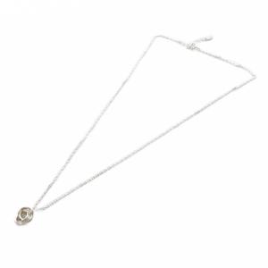 4℃ SILVER ダブルループ ペアネックレス ペンダント シルバー /SR