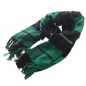 日本別注 ストール マフラー Hunting Wallace カシミア グリーン