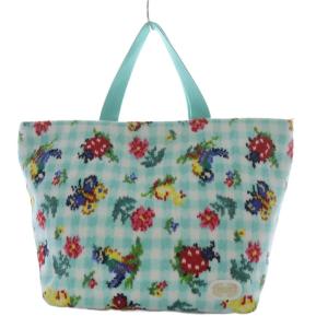 FEILER ハイジ チェック トートバッグ ハンドバッグ ペールグリーン /YO4 SH