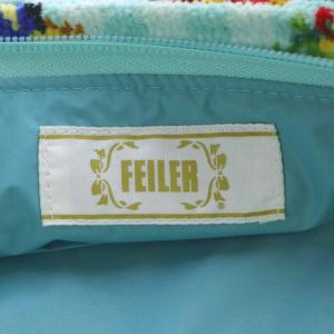 FEILER ハイジ チェック トートバッグ ハンドバッグ ペールグリーン /YO4 SH