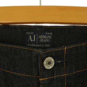 ARMANI JEANS デニムパンツ ジーンズ テーパード W33 L34 ネイビー /MY OS