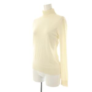 Theory Regal Wool Tneck タートルネックニット カットソー 長袖 S アイボリー /AT OS